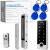Комплект СКУД Ps-Link KIT-TF2MF-WP-W-280 для улицы, до 10000 пользователей, металл, тип Mifare, магнитный замок 280 кг